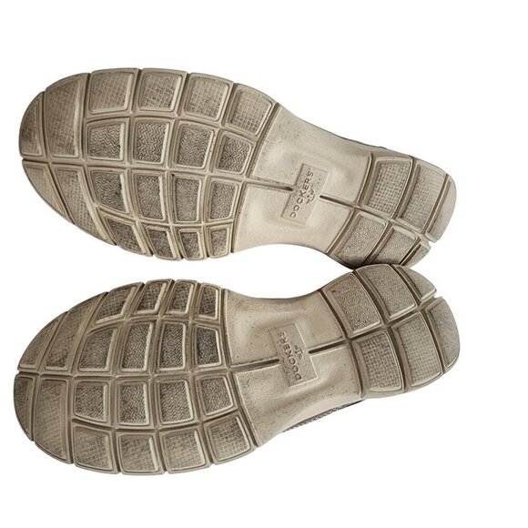 Dockers Leather Casual Slip-On Loafers Boat Shoes Tan Beige Men's 8 - Picture 9 of 10